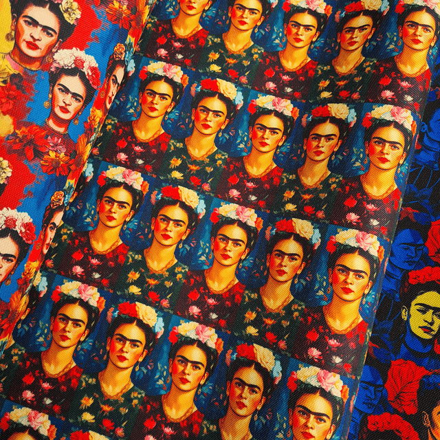 MAFALDA Y FRIDA  , LYCRA DUPONT   8 diseños 70x50 cm 