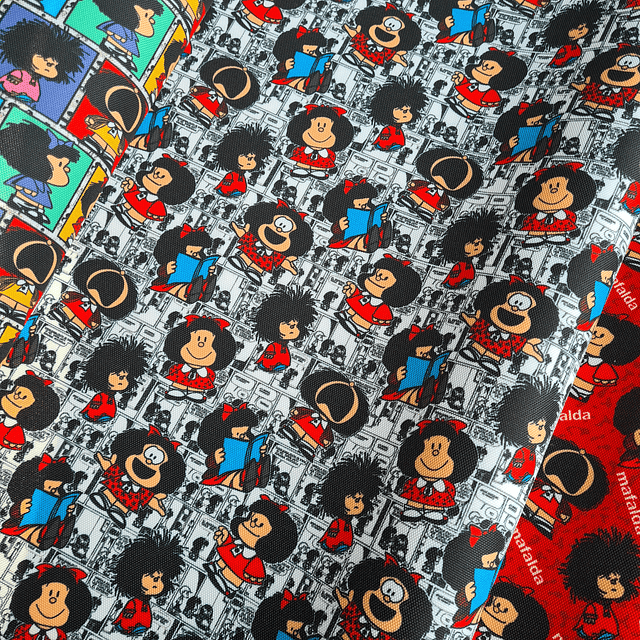 MAFALDA Y FRIDA  , LYCRA DUPONT   8 diseños 70x50 cm 