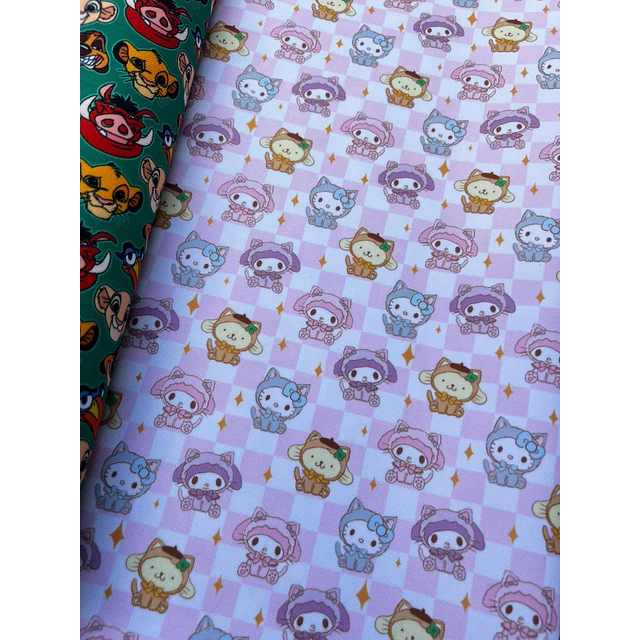 NUEVO ! CARICATURAS 6 ,   Lona Oxford   8 diseños 70x50 cm - 