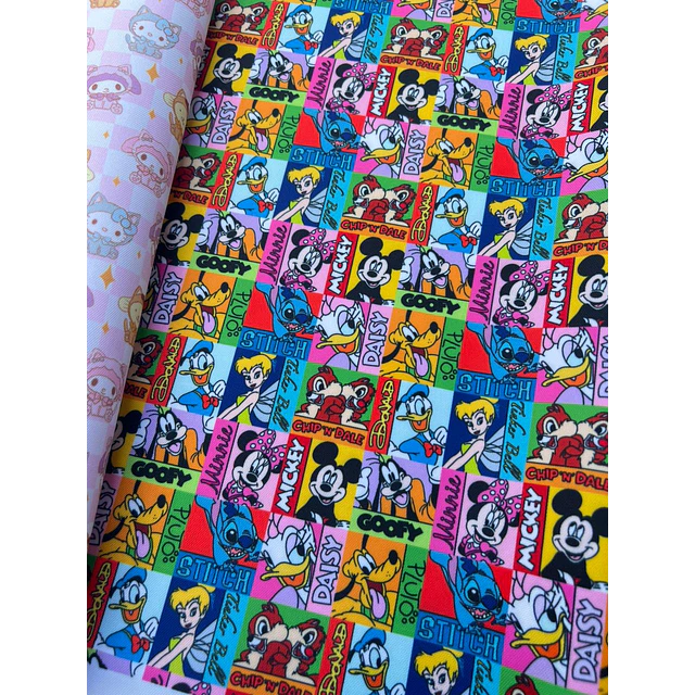 NUEVO ! CARICATURAS 6 ,   Lona Oxford   8 diseños 70x50 cm - 