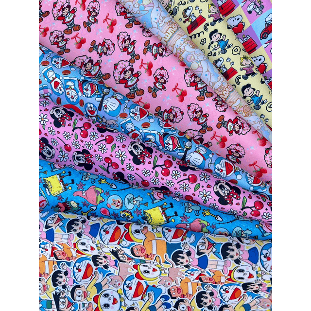 NUEVO ! CARICATURAS 7 ,   Lona Oxford   8 diseños 70x50 cm - - COPIA