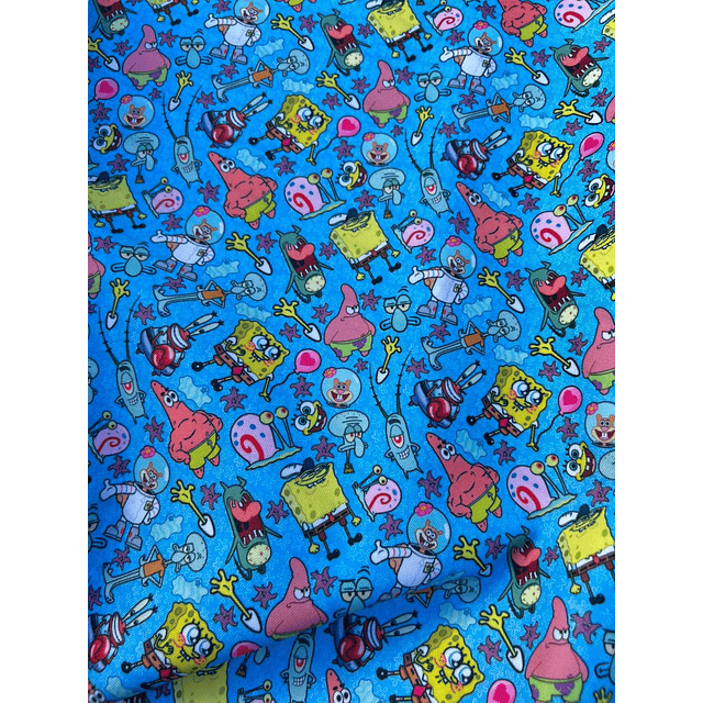 NUEVO ! CARICATURAS 7 ,  Lycra Dupont    8 diseños 70x50 cm -