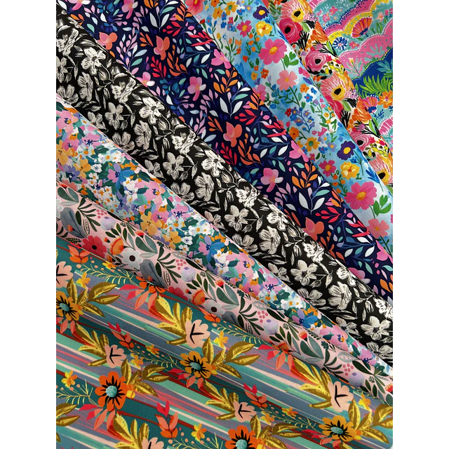 NUEVO FLORAL 5,   Lona Oxford   8 diseños  70x50 cm 