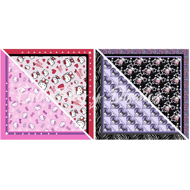 Pack Bandana INFANTIL 1 FRANELA FANTASIA