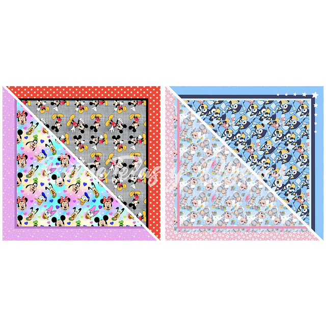Pack Bandana INFANTIL 1 FRANELA FANTASIA