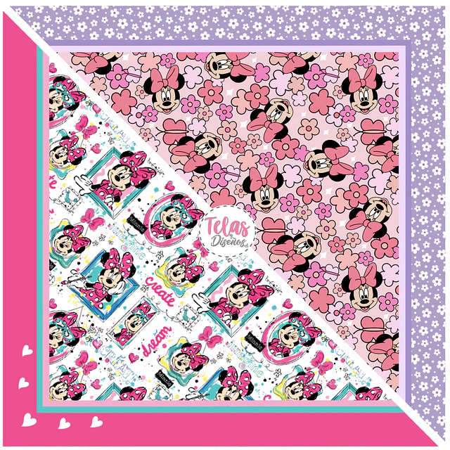 Pack Bandana INFANTIL 2- FRANELA FANTASIA