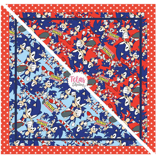 Pack Bandana INFANTIL 2- FRANELA FANTASIA