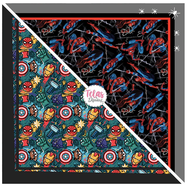 Pack Bandana INFANTIL 2- FRANELA FANTASIA