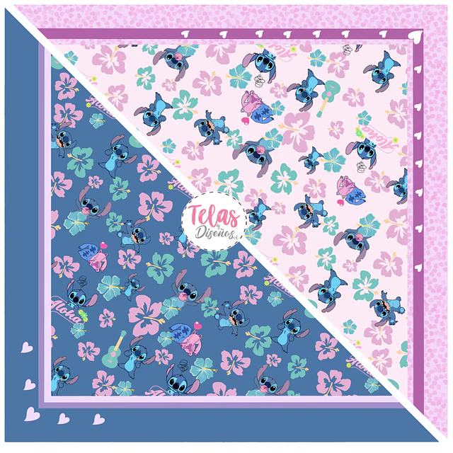 Pack Bandana INFANTIL 2- FRANELA FANTASIA