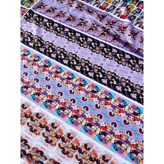  CARICATURAS 5   ( Pack Scrunchies 55 diseños)