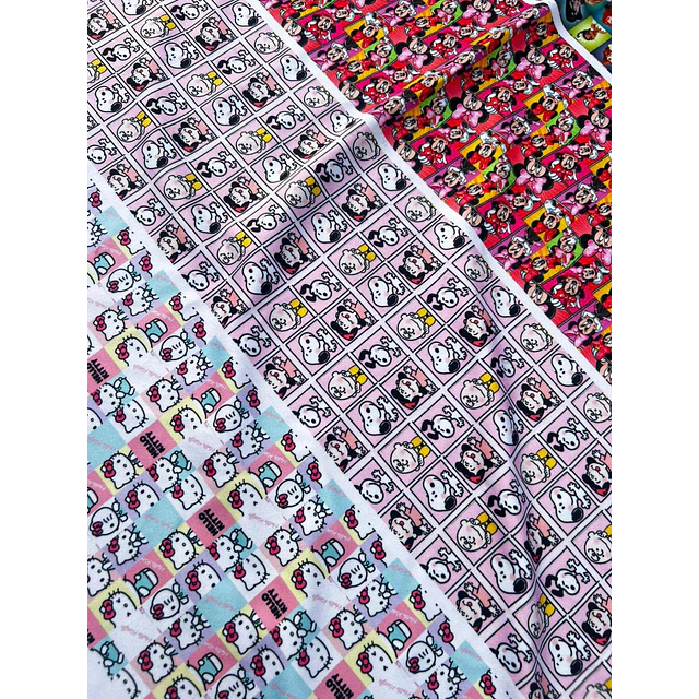  CARICATURAS 5   ( Pack Scrunchies 55 diseños)