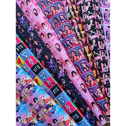 POP COREANO   Lycra Dupont    8 diseños 70x50 cm 