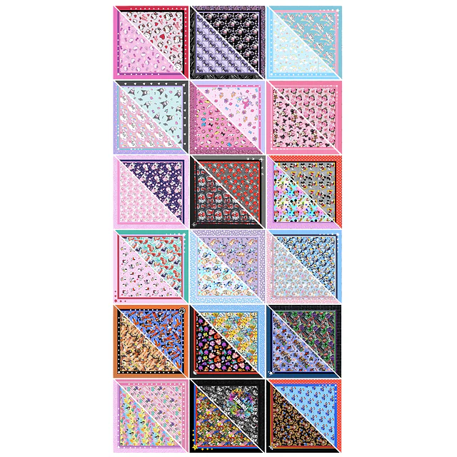 Pack Bandana INFANTIL 1 FRANELA POLIALGODON DISEÑOS ACTUALIZADOS