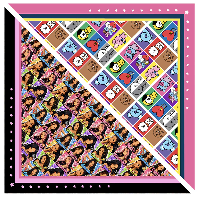 PREVENTA Pack Bandana INFANTIL 3- FRANELA POLIALGÓN