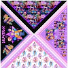 TELA FRANELA POLI ALGODON  kpop Bandana infantil 
