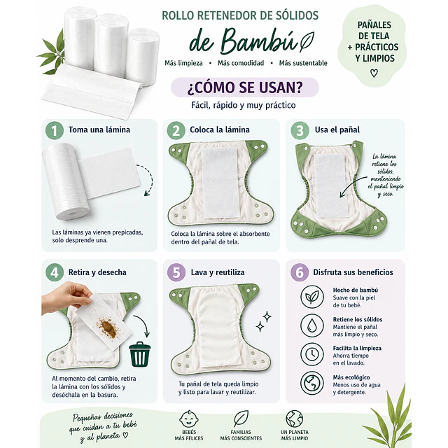 Láminas Retedoras De Solidos de Papel de Bambú 19*29 Cm