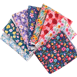 FLORAL 1  ,   Lona Oxford   8 diseños  70x50 cm 