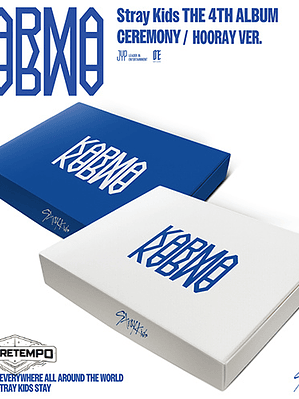 STRAY KIDS - KARMA [Ceremonia Ver. / Hurra Ver. - Portada aleatoria]