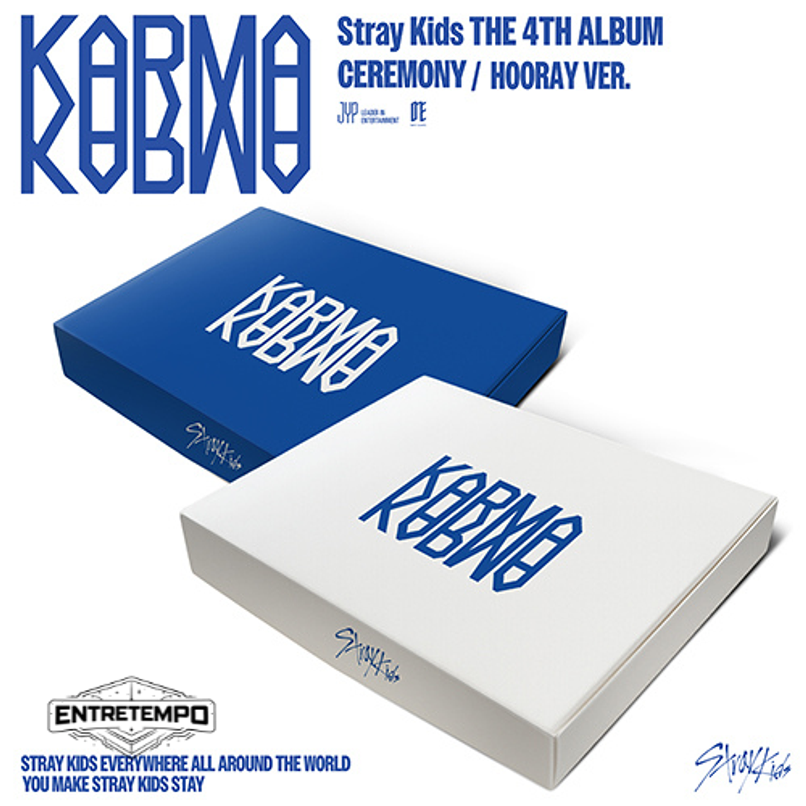 STRAY KIDS - KARMA [Ceremonia Ver. / Hurra Ver. - Portada aleatoria] 1