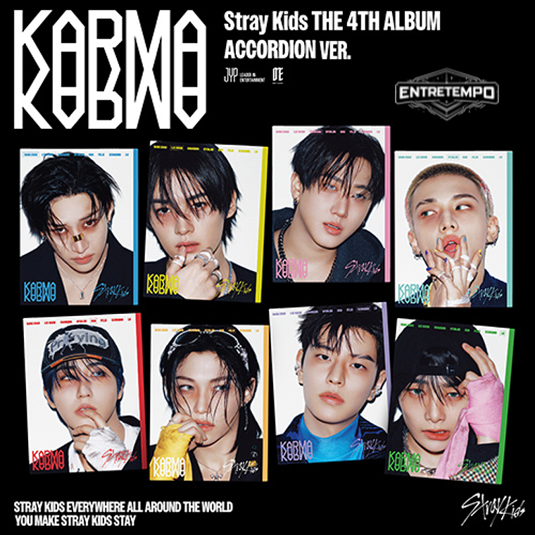 STRAY KIDS - KARMA ACCORDION VER PORTADA ALEATORIA 1