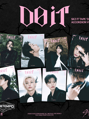 STRAY KIDS- SKZ IT TAPE 'DO IT' [ACORDEÓN VER. - PORTADA ALEATORIA]