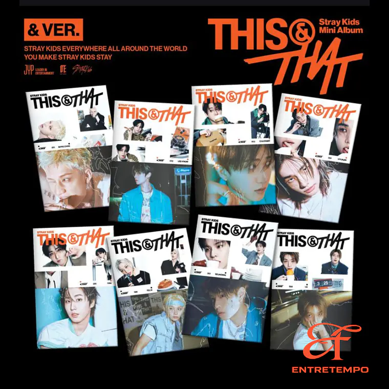 [PRE-VENTA] STRAY KIDS - THIS & THAT (& VER.) Random 1