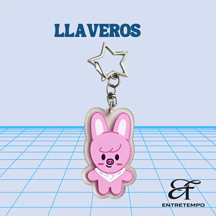 Llavero acrílico  SKZOO 4