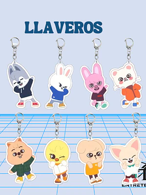 Llavero acrílico SKZOO