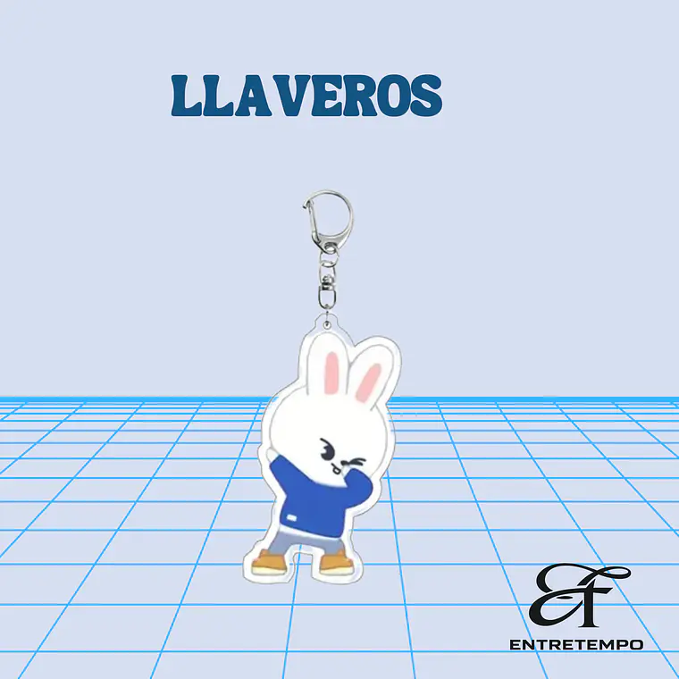 Llavero acrílico SKZOO 3