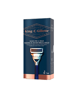 King C. Gillette Maquinilla de afeitar de seguridad de doble filo recubiertos de platino