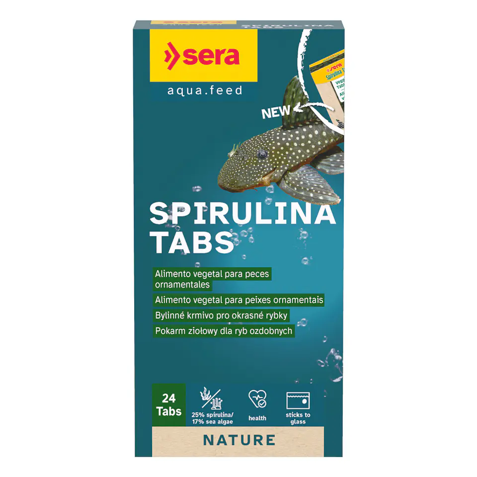 Sera Spirulina Tabs - 24 Tabs (16 g) 1