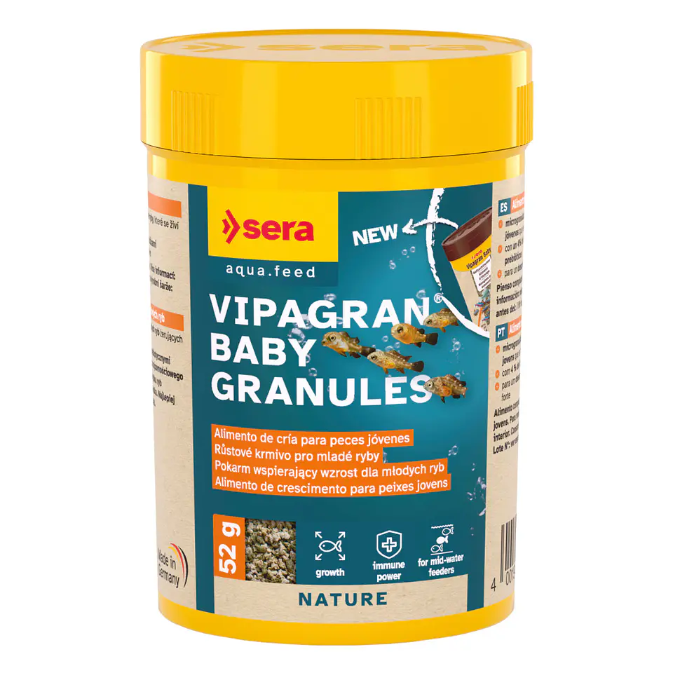 Sera Vipagran Baby Granules 100ml 1