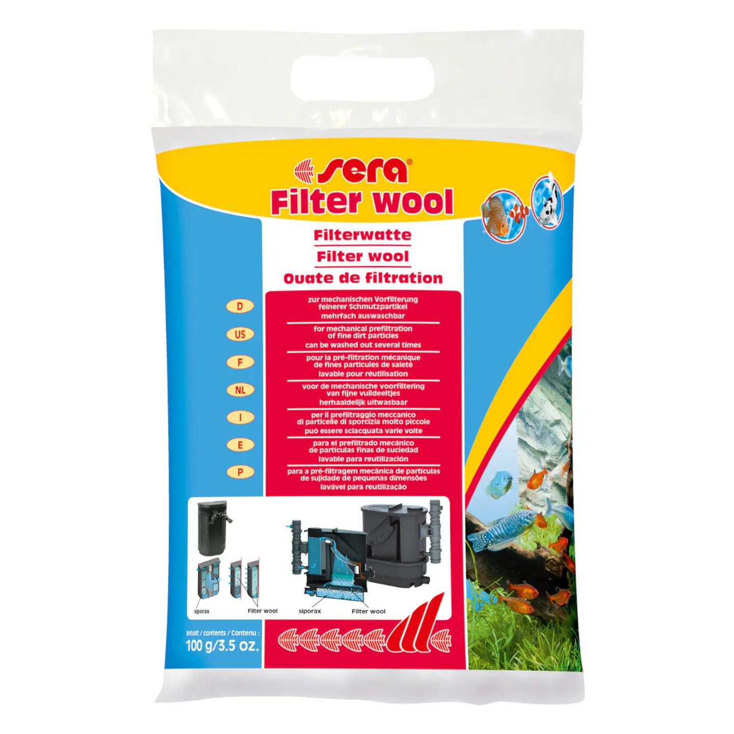 Sera Lã Filtrante 100g 1
