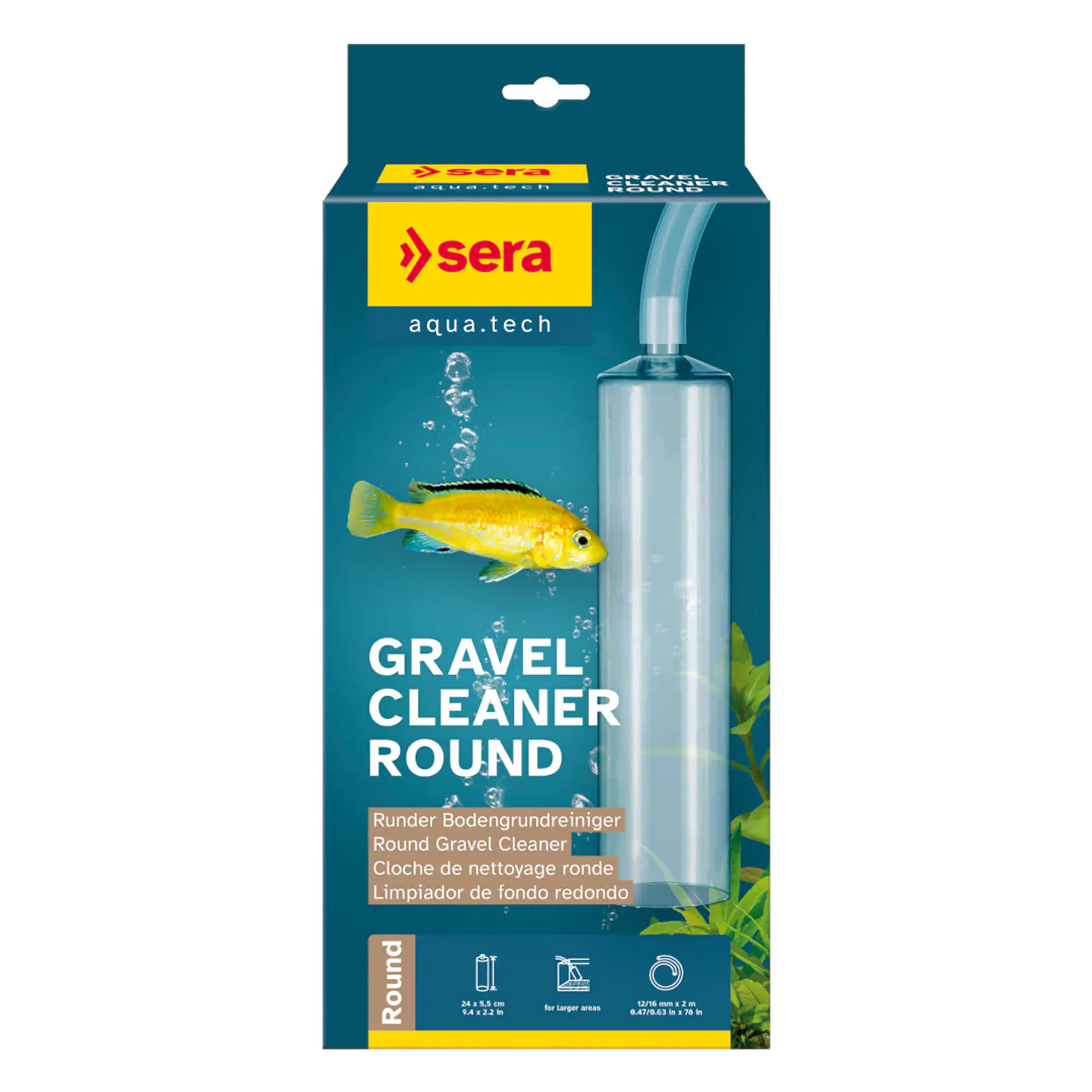 Sera Gravel Cleaner Round 1