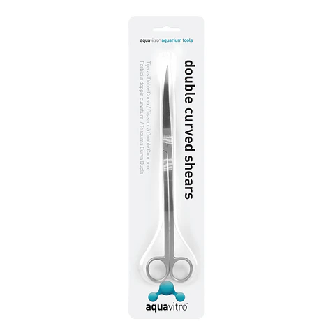 Aquavitro Tesoura de Dupla Curva de 25 cm