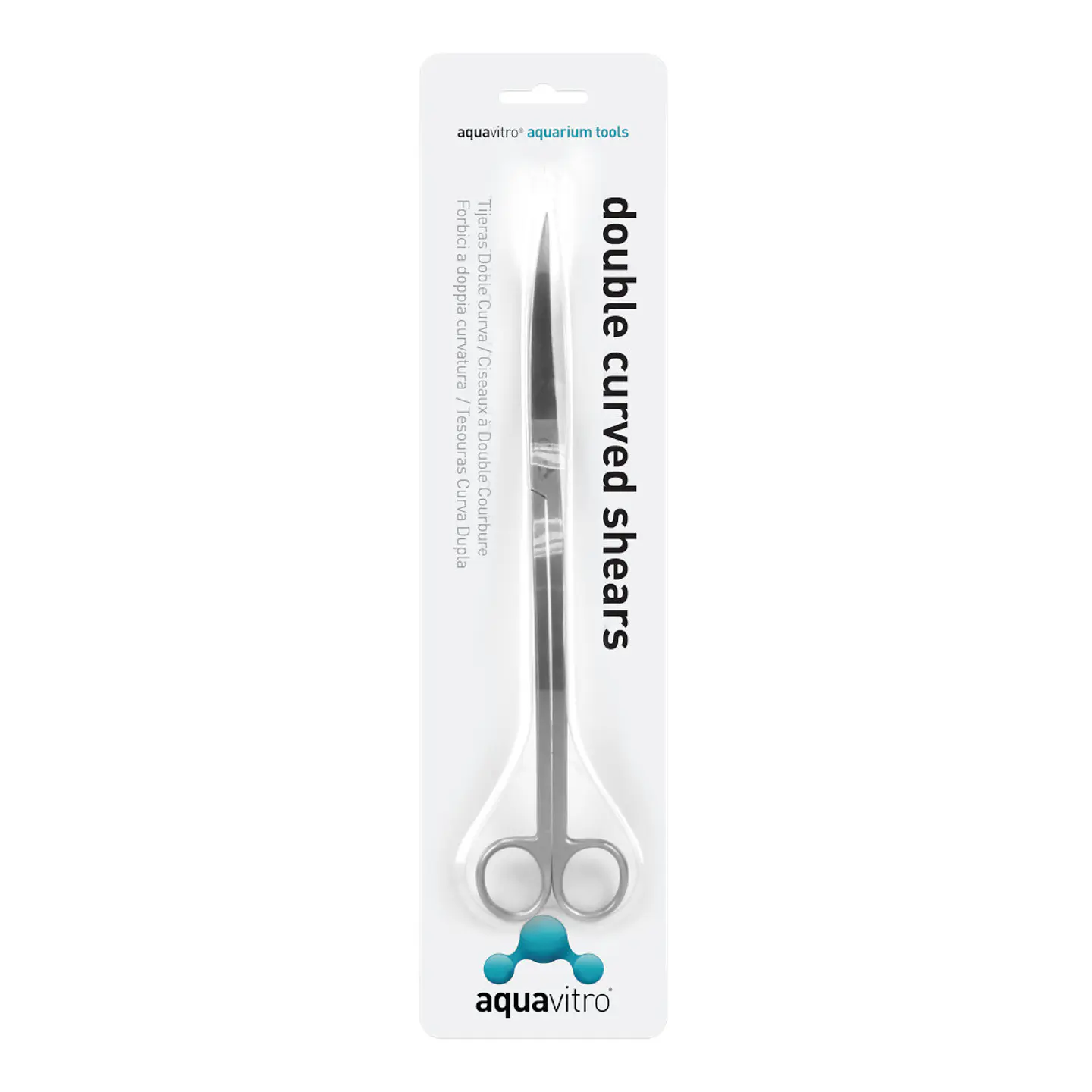 Aquavitro Tesoura de Dupla Curva de 25 cm 1