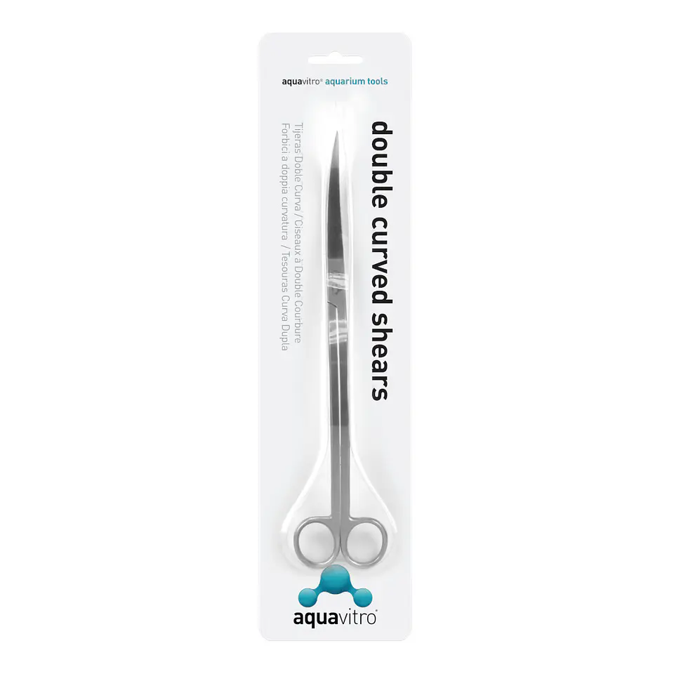 Aquavitro Tesoura de Dupla Curva de 25 cm 1