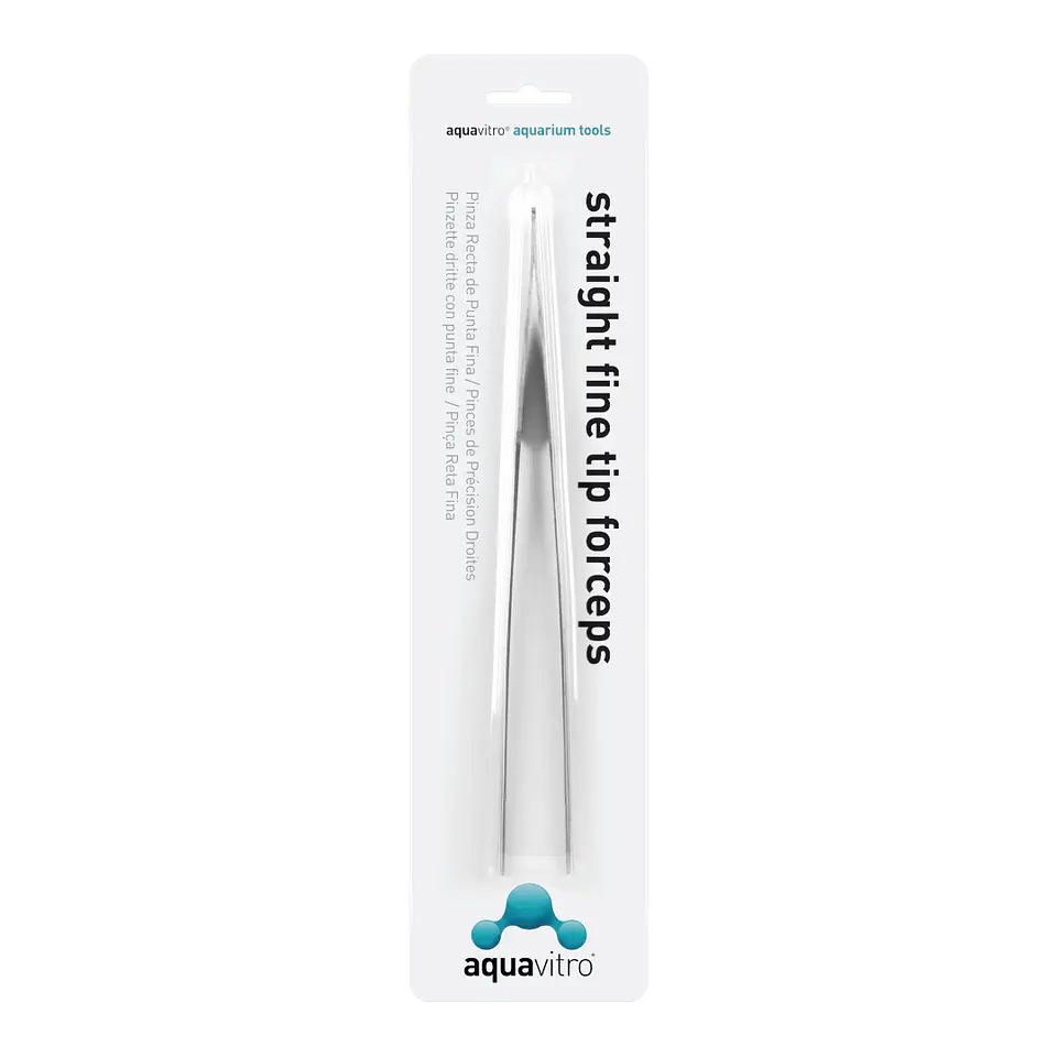 Aquavitro Pinça Reta de Ponta Fina de 25 cm 1