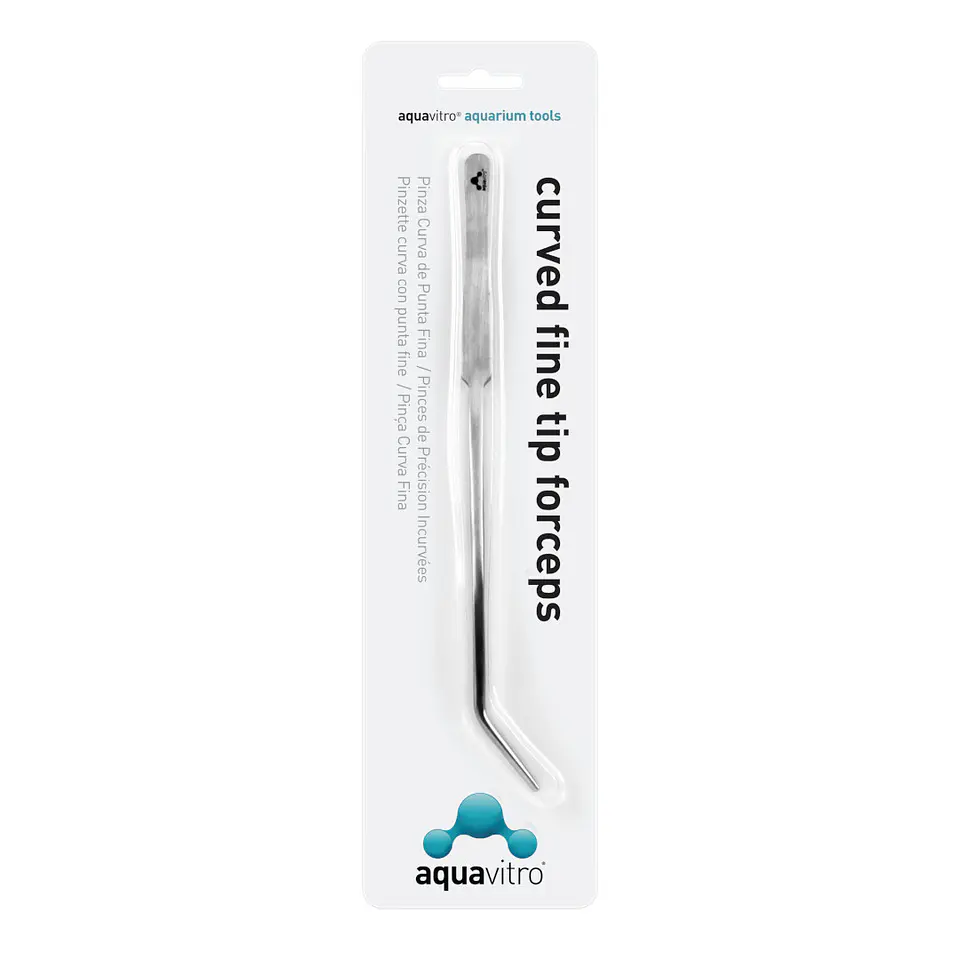 Aquavitro Pinça Curva de Ponta Fina de 24 cm 1
