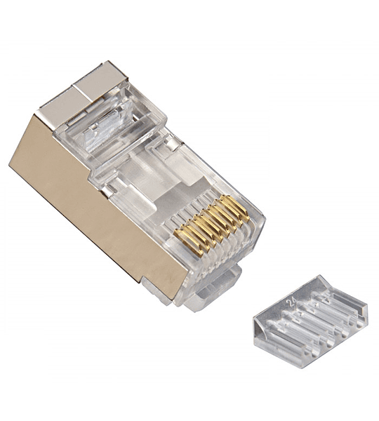 ATLANTICSWIRE AW-RJ45-FTP-2PCS-C6 CONECTOR RJ45 CAT6 MACHO FTP 2-PIEZAS