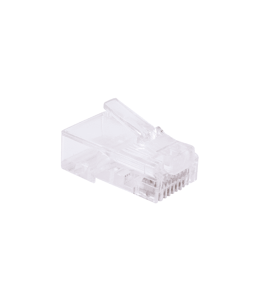 ATLANTICSWIRE AW-RJ45-STD-C5E CONECTOR RJ45 CAT5E MACHO PLASTICO 100-UNIDADES