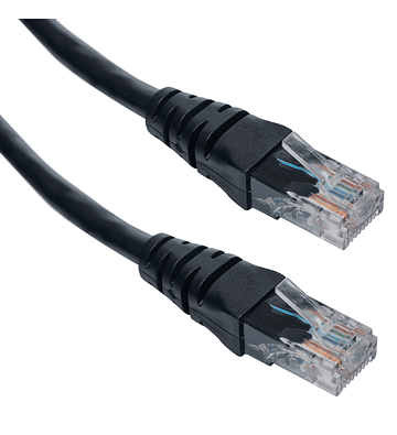 ATLANTICSWIRE AW-CAT5E-2N PATCH CORD CAT5E 2MTS NEGRO CERTIFICADO