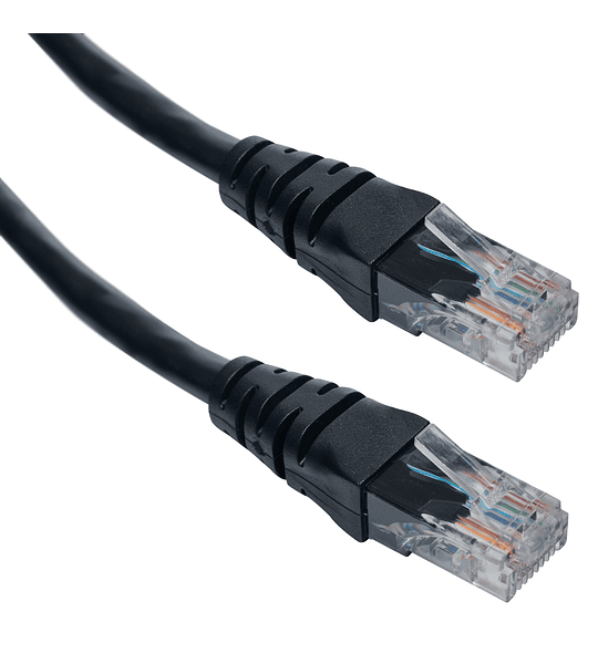 ATLANTICSWIRE AW-CAT5E-2N PATCH CORD CAT5E 2MTS NEGRO CERTIFICADO