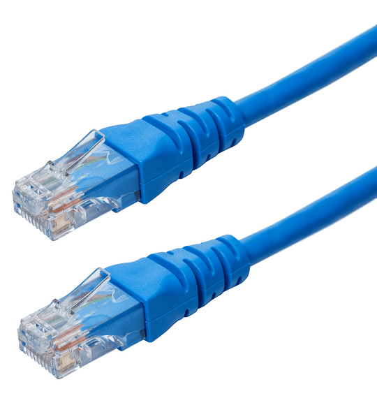 ATLANTICSWIRE AW-CAT6-05A PATCH CORD CAT6 0,5MTS AZUL CERTIFICADO