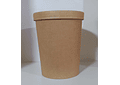 Pote Soup Cup 32 oz con Tapa (960 cc) (25 unidades)