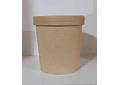 Pote Soup Cup 16 oz con Tapa (480 cc) (25 unidades)