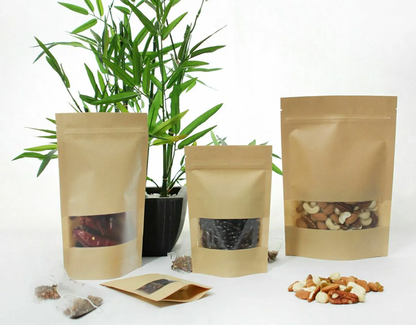 Pack de 50 Envases Doypack 16*26 Hasta 500 Gramos 1