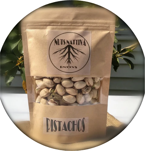 Pistachos con cáscara sin sal 100 Gramos