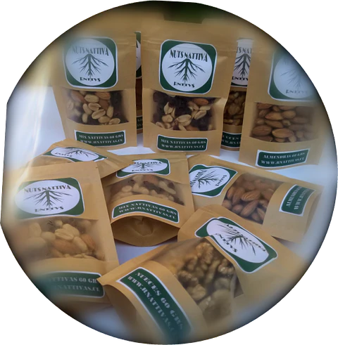 Pack de 10  Snack de Frutos secos 60 gramos 