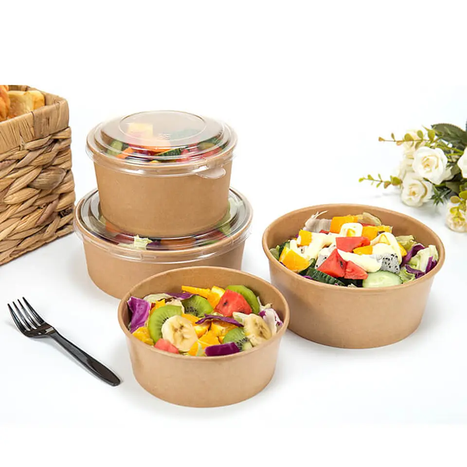 Pack de 25 Bowl Kraft de 1300 cc 1